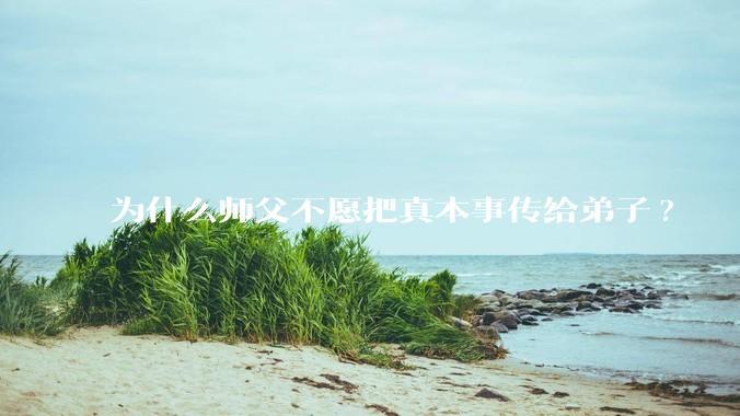 为什么师父不愿把真本事传给弟子?
